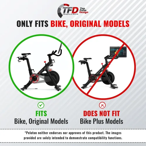Vista 7 de TFD Sidewinder Bandeja (negro) Compatible con bicicleta Peloton (solo original), fabricada en Estados Unidos Bandeja de escritorio para laptop