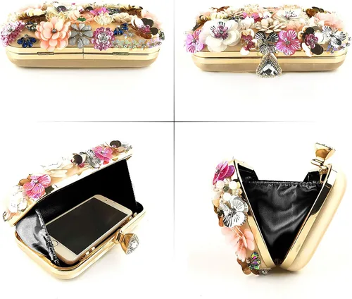 Vista 4 de Lanpet Bolso de mano de mujer con correa de cadena bolso de hombro