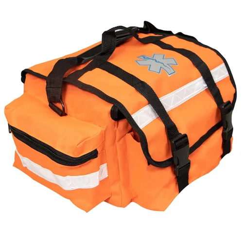 Vista 6 de Primacare KB-RO74-BK Bolsa de trauma de primera respuesta, 17 x 9 x 7 pulgadas, negro, organizador de suministros médicos EMT/EMS con separadores