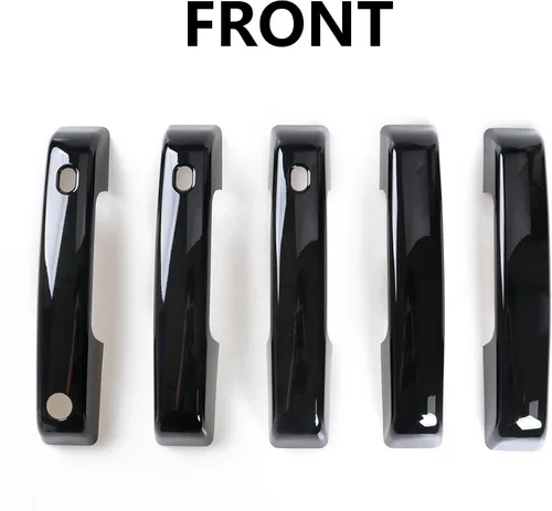 Vista 7 de Protector de arañazos para manija de puerta trasera, cubierta de manija de puerta trasera compatible con Ford Bronco 2021 2022 2023 2024 2025