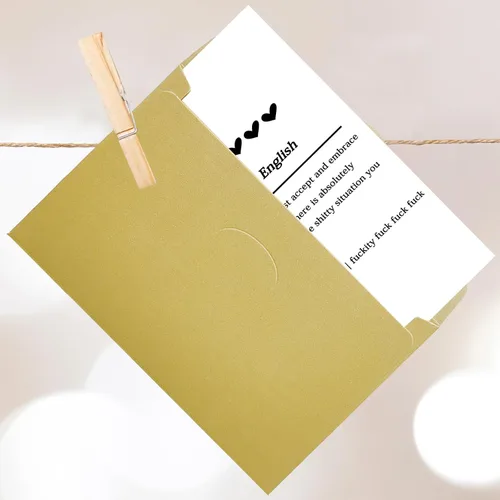 Vista 6 de OJsensai Divertida tarjeta de definición F para él y ella, regalos divertidos para mujeres y hombres, tarjeta de condolencia por pérdida de trabajo