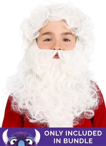 Vista 2 de Child Santa Costume Kid's Santa Claus Suit Costume