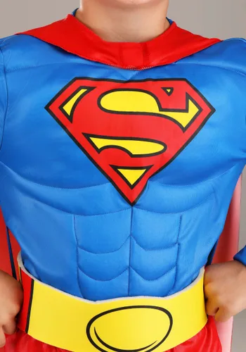 Vista 4 de Disfraz Deluxe Superman DC Multicolor
