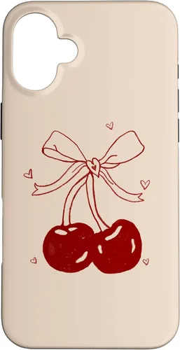 Vista 23 de Cherri Ties Bow Cherry - Carcasa para iPhone 17