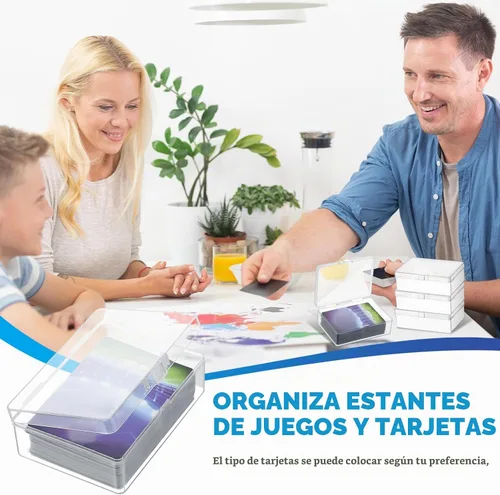 Vista 5 de Vicenpal - 6 cajas de cartas de plástico transparente