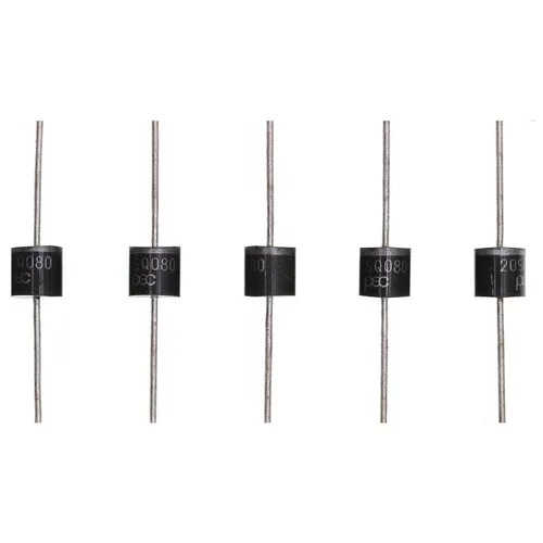 Vista 25 de 5PCS 10SQ045 Schottky Barrera Rectificador Diodos 10A 45V R-6 Axial 10 Amp 45 Voltios