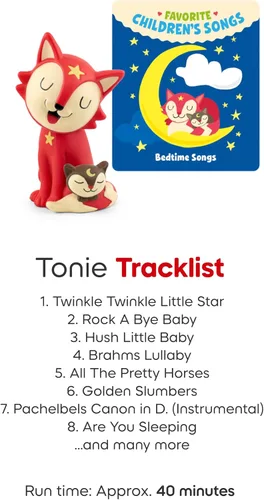 Vista 9 de Tonies Canciones a la hora de acostarse Reproducir audio Personaje