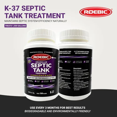 Vista 2 de Roebic K-37 Tratamiento granular del tanque séptico, 12 oz