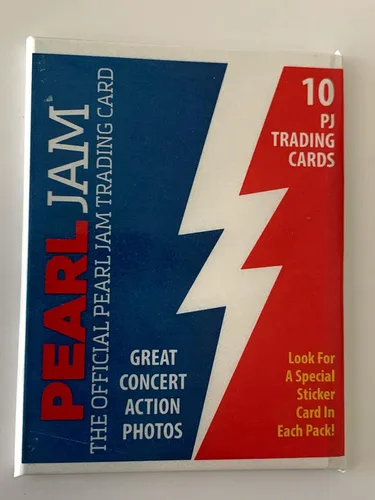 Vista 3 de Pearl Jam baseball card pack 2018 Chicago wrigley field cubs