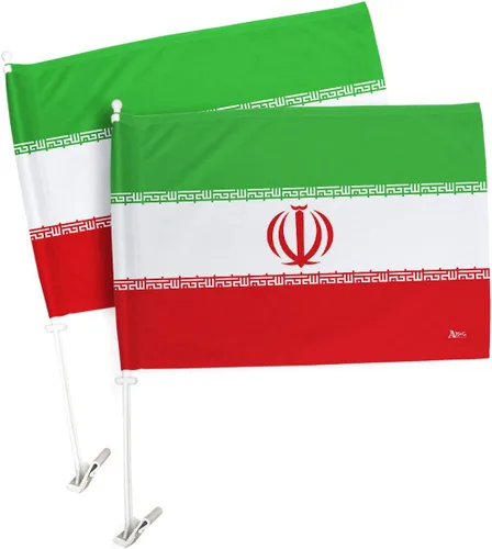Vista 66 de Paquete de bandera de coche de la Copa del Mundo 2022 de Gales, bandera americana para carros, decoración de automóviles, pancarta pequeña