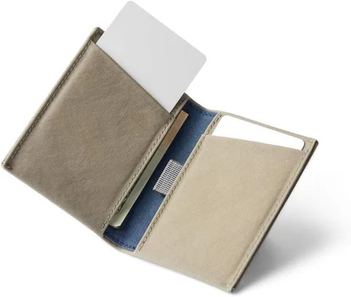 Vista 6 de Bellroy Manga delgada (billetera plegable delgada), LichenGrey, talla única , Cartera delgada