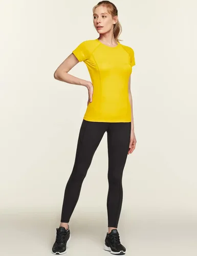 Vista 3 de ATHLIO Paquete de 3 camisas de entrenamiento de manga corta para mujer, camisetas deportivas que absorben la humedad, camisetas deportivas