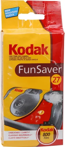 Vista 2 de Kodak Funsaver - Cámara de película de uso único (paquete de 2)