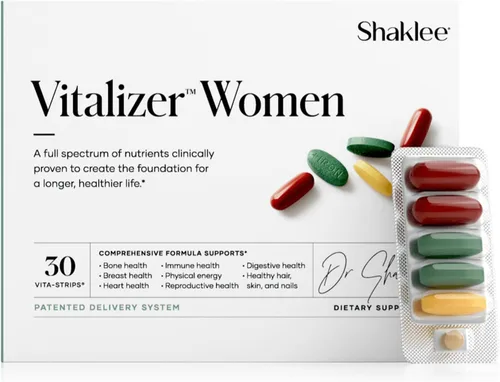 Vista 9 de Shaklee Vitalizer Hombres (30 Días) Sistema de nutrición diaria con prácticos paquetes Vita-Strips®, combina multivitaminas, minerales, omega-3