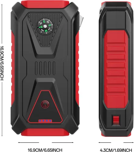 Vista 5 de TM26 5000A Arrancador de salto para coche, batería portátil de 12 V