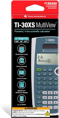 Vista 5 de Texas Instruments Calculadora científica TI-30XS MultiView