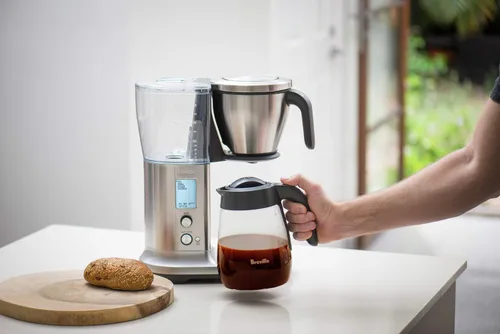 Vista 3 de Breville BDC400BSS Precision Brewer Cafetera de Café de Goteo, Acero Inoxidable Cepillado, Jarra de Vidrio