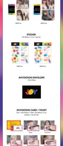 Vista 5 de DREAMUS Woo!ah! Joy 1st Mini álbum 2 versiones CD+84p PhotoBook+Sostenedor + 1p 4Cut Film Photo+1p 4Cut Film Photo+ 1p Poster Plegable en Pack+1p