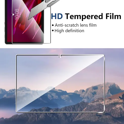 Vista 22 de Protector de pantalla para Redmi Pad 2 SE (2026) de 9.7 pulgadas, dureza 9H, arañazos, vidrio templado, compatible con fundas, arañazos