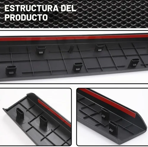 Vista 7 de CNNELL Tapa de moldura para portón trasero, protector superior de moldura compatible con Chevy Silverado GMC Sierra (1500) 2014-2018/Compatible