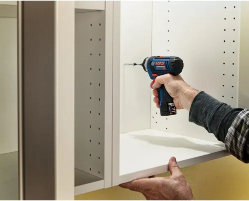 Vista 9 de Kit Bosch PS21 destornillador de bolsillo de 2 velocidades, 2A, 12 volt máx., ión litio con 2 pilas, cargador y estuche