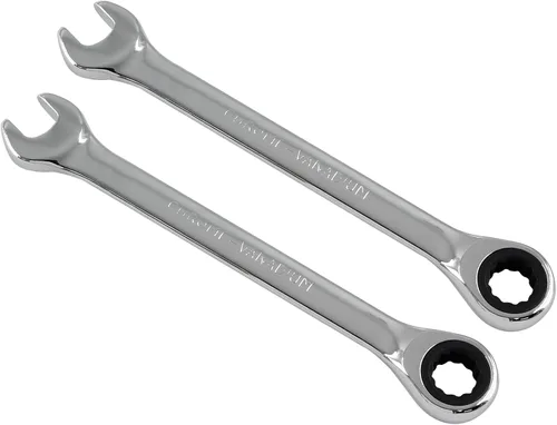 Vista 7 de Llave de trinquete de 1-1/8 pulgadas, llave combinada de trinquete, 12 puntos, 72 dientes para proyectos SAE espacios reducidos