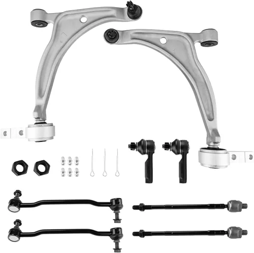 Vista 169 de PHILTOP 6 piezas de brazo de control delantero inferior con barra estabilizadora de rótula para Nissan Rogue 2014-2020 Rogue Sport 2017-2022 Qashqai