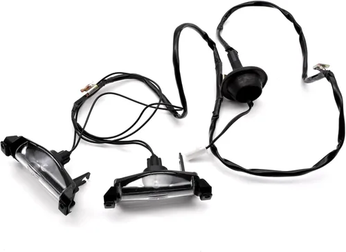 Vista 2 de Conjunto de 2 lámparas de luz trasera para matrícula con bombillas compatibles con Mazda 3 2009-2013 2011-2013 Mazda 2