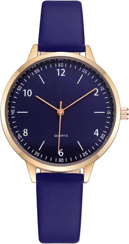 Vista 13 de IBSO Women Watches Leather Mesh Strap Round Case Analog Fashion Ladies Wrist Watches