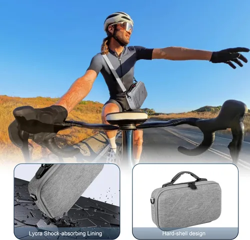 Vista 4 de STARTRC VCR Funda de transporte para insta360 x 4 protector de lente de aire, bolsa de almacenamiento, cubierta protectora de viaje rígida