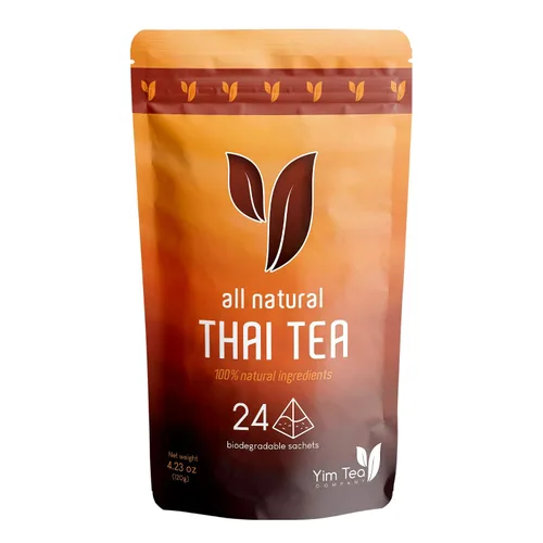 Vista 7 de Mezcla de té 100% natural de hojas sueltas, hace té helado y té de burbujas - por Yim Tea Co.