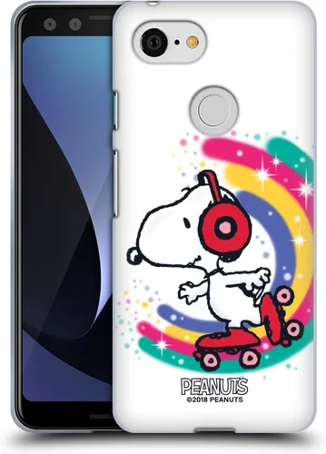 Vista 328 de Head Case Designs Officially Licensed Peanuts Beach Surf Snoopy Boardwalk Airbrush Gel Case [Military Grade Protection] Compatible with Google Pixel