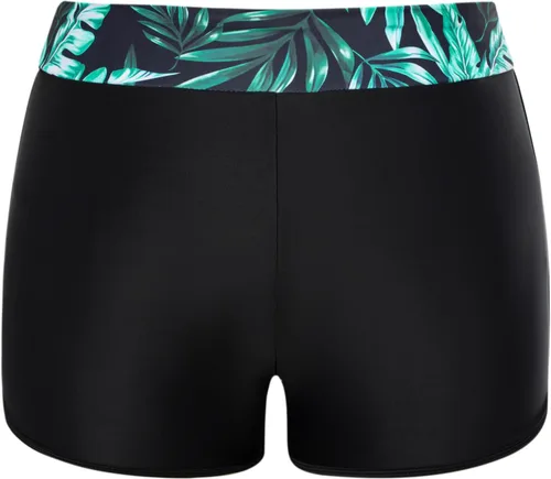 Vista 3 de Hanna Nikole Traje de baño de dos piezas de manga larga para mujer, talla grande, con protección solar UPF 50