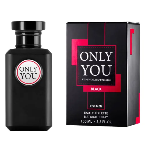 Vista 2 de New Brand Perfumes Only You Black EDT Spray Hombres 3.3 oz, OYOU1M