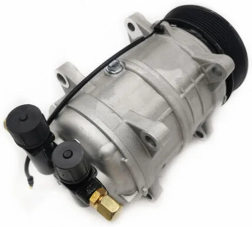 Vista 2 de Compresor 22-47820-00 224782000 del A/C compatible con el motor diesel 3126B del Caterpillar CAT
