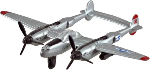 Vista 2 de InAir Juego de 4 piezas de Warbirds de la Segunda Guerra Mundial Die Cast