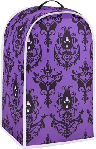 Vista 14 de Upetstory Funda antipolvo para licuadora de vaca, estilo bohemio, azteca, para cafetera, electrodomésticos, resistente a las manchas, lavable