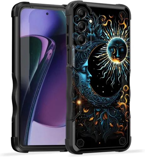 Vista 119 de Funda para Galaxy A14 5G, [Doble Capa][Protección contra Caídas de Grado Militar de 10 Pies] [Antideslizante] Funda Resistente a Prueba de Golpes