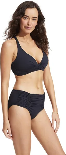 Vista 2 de Seafolly Dd Cup - Traje de baño de bikini con doble envoltura para mujer