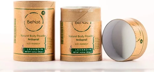 Vista 5 de BeNat Polvo corporal natural sin talco para hombres, mujeres, niños y bebés, máxima comodidad, absorbe la humedad, desodorante corporal natural