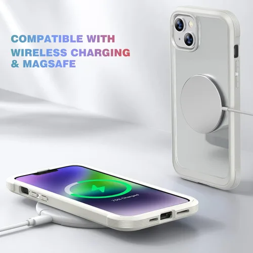 Vista 995 de DIACLARA - Funda transparente compatible con iPhone XR 6.1 pulgadas 2018