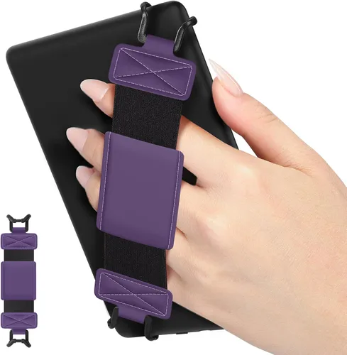 Vista 23 de MoKo Correa de mano suave para Kindle eReaders Fire Tablet de 6-8" Kindle/Kobo/Voyaga/Lenovo/Sony Kindle E-Book Tablet, Correa de mano versátil