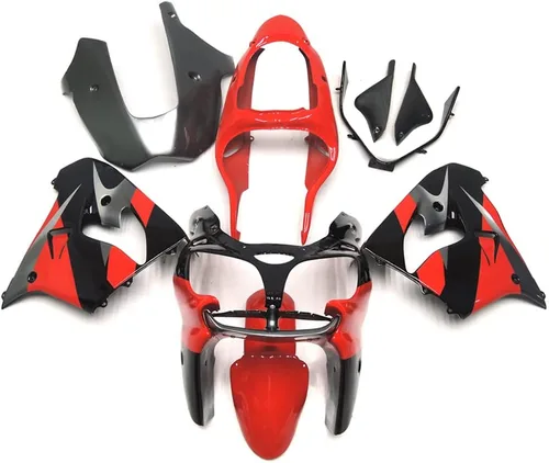 Vista 14 de FLPRO - Kit de carenado verde y negro y blanco compatible con Kawasaki ZX6R 636 Ninja 1998 1999 zx636r ZX-6R 98 99 motocicleta nuevo juego