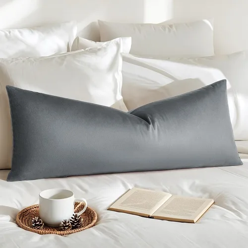 Vista 71 de Artscope Fundas de Almohada de Terciopelo de Lujo Fundas de Almohadas Cuadradas Decorativas Fundas de Cojines Suaves Sólidas para Sofá de Sala Sofá