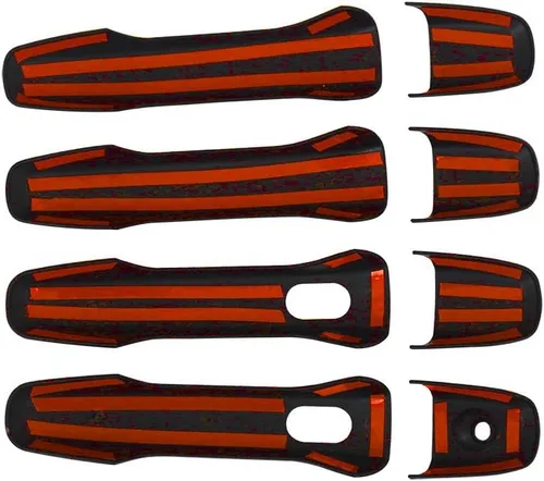 Vista 5 de Fundas para manija de puerta, aptas para Ford Explorer 2011-2019