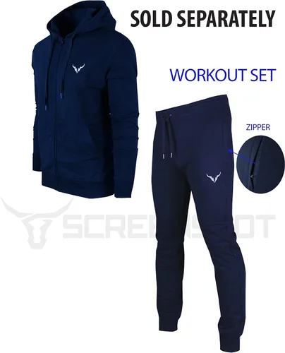 Vista 6 de SCREENSHOT - Pantalones de entrenamiento para hombre