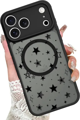 Vista 16 de KANGHAR - Funda para iPhone 11 [Compatible con Magsafe] Patrón estampado de leopardo Lindo guepardo Funda protectora magnética para niñas, mujeres