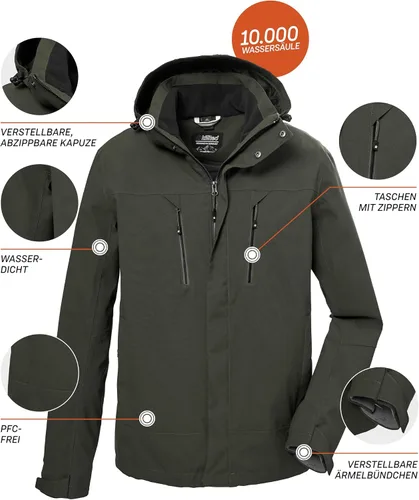 Vista 3 de killtec Chaqueta funcional Hombre KOW 22 MN