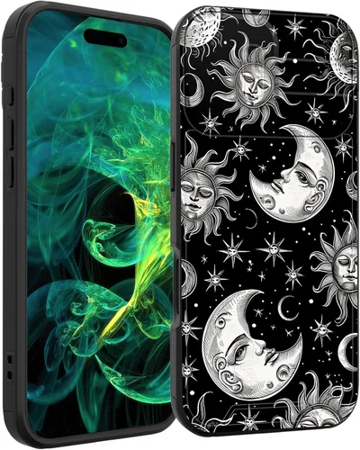 Vista 122 de Funda para iPhone Air con cubierta para cámara deslizante, resistente de doble capa, híbrida, a prueba de golpes, funda protectora resistente