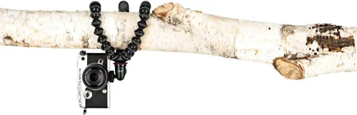 Vista 6 de Joby GorillaPod - Kit de trípode compacto con cabezal esférico para cámaras sin espejo de hasta 2.2 libras, negro/carbón.